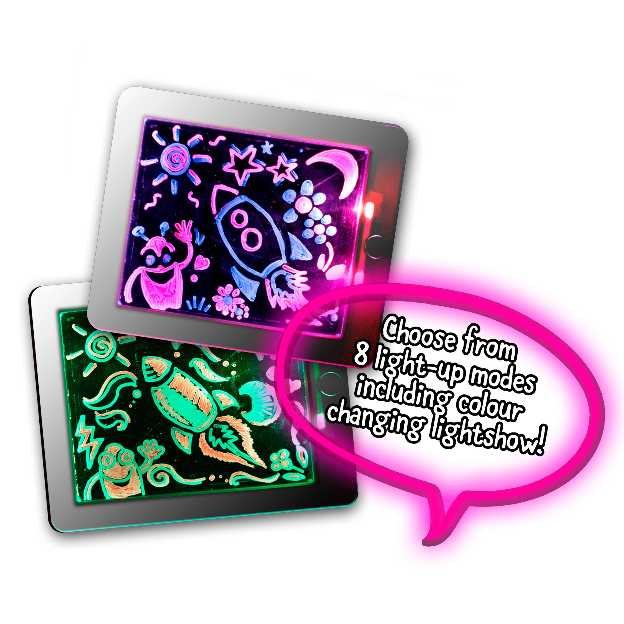 Glowpad Doodle Drawing Board Neon