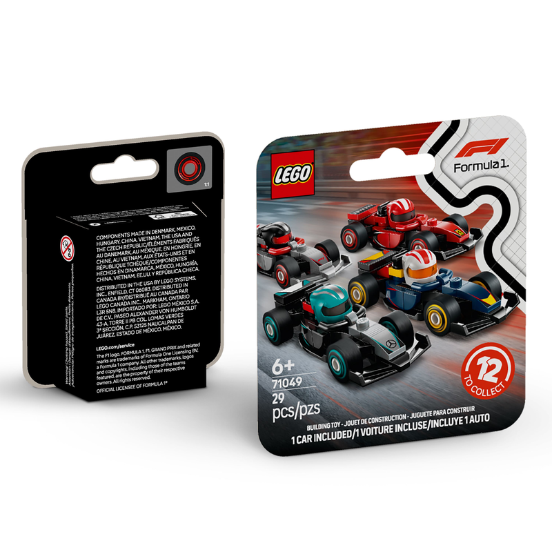 Lego F1 Collectible Race Cars Building Toy 71049