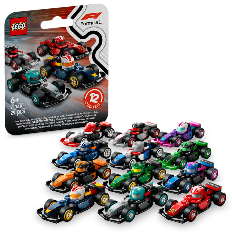 Lego F1 Collectible Race Cars Building Toy 71049