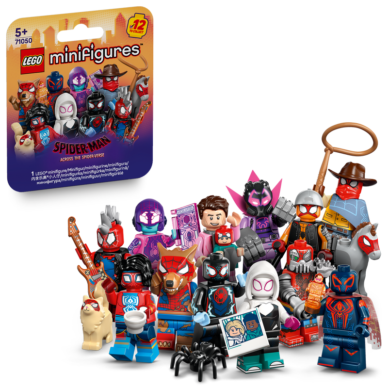 Lego Minifigures Spider-Man: Across The Spider-Verse 71050