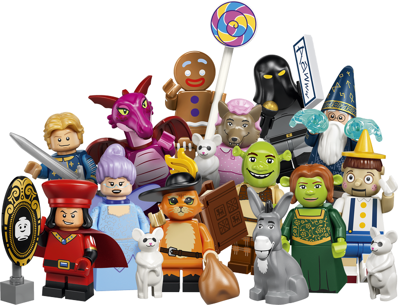 Lego Minifigures Shrek Series Mystery Box Toy 71053