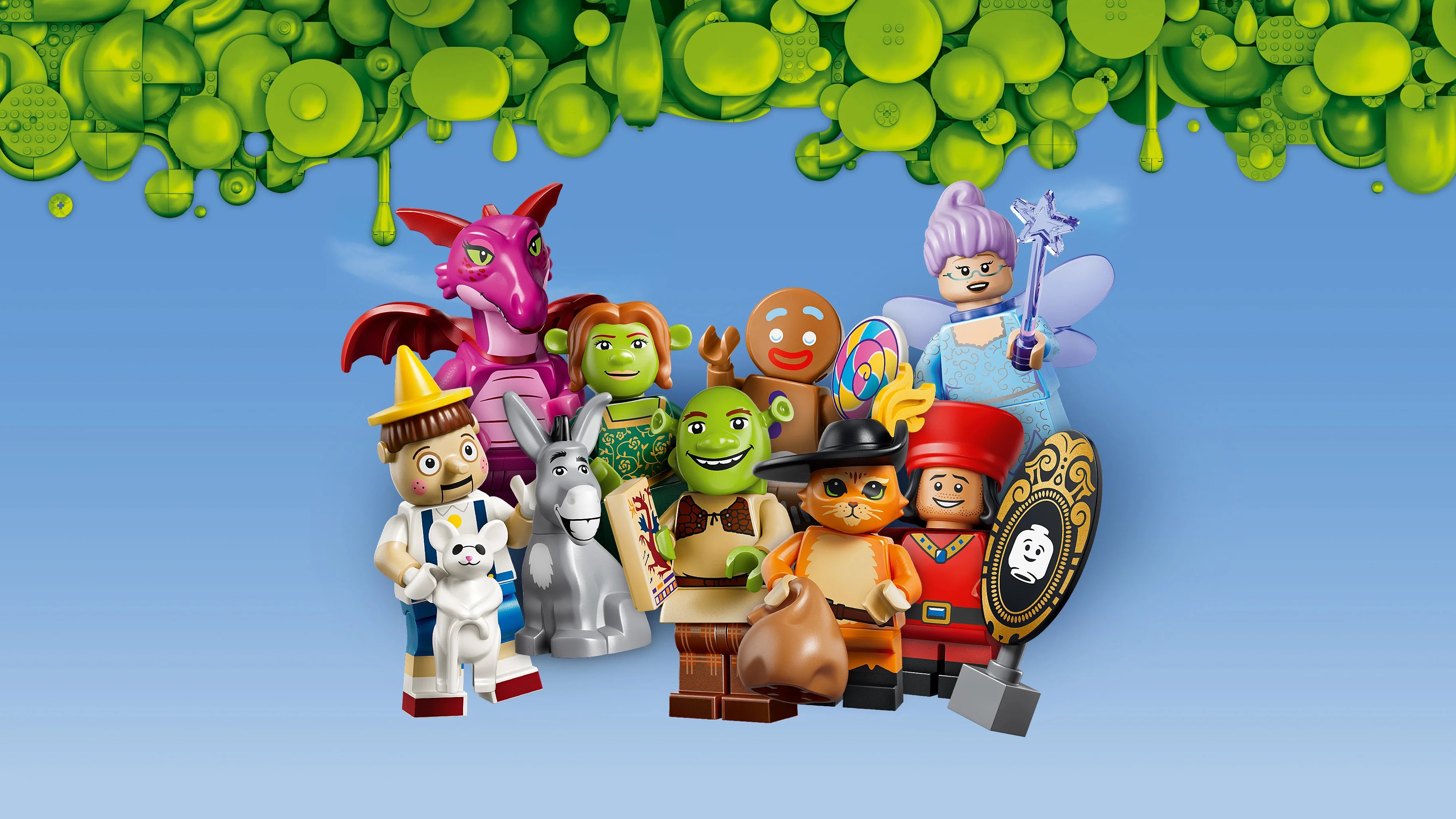 Lego Minifigures Shrek Series Mystery Box Toy 71053