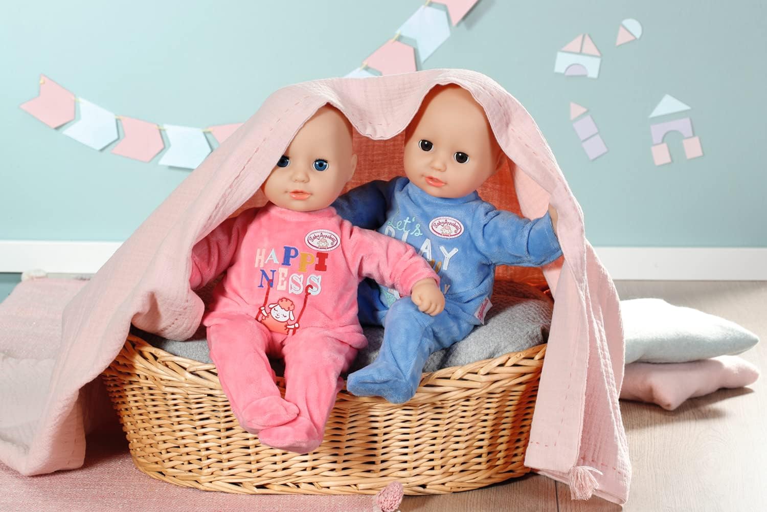 Baby Annabell Little Romper Pink 36Cm With Hanger