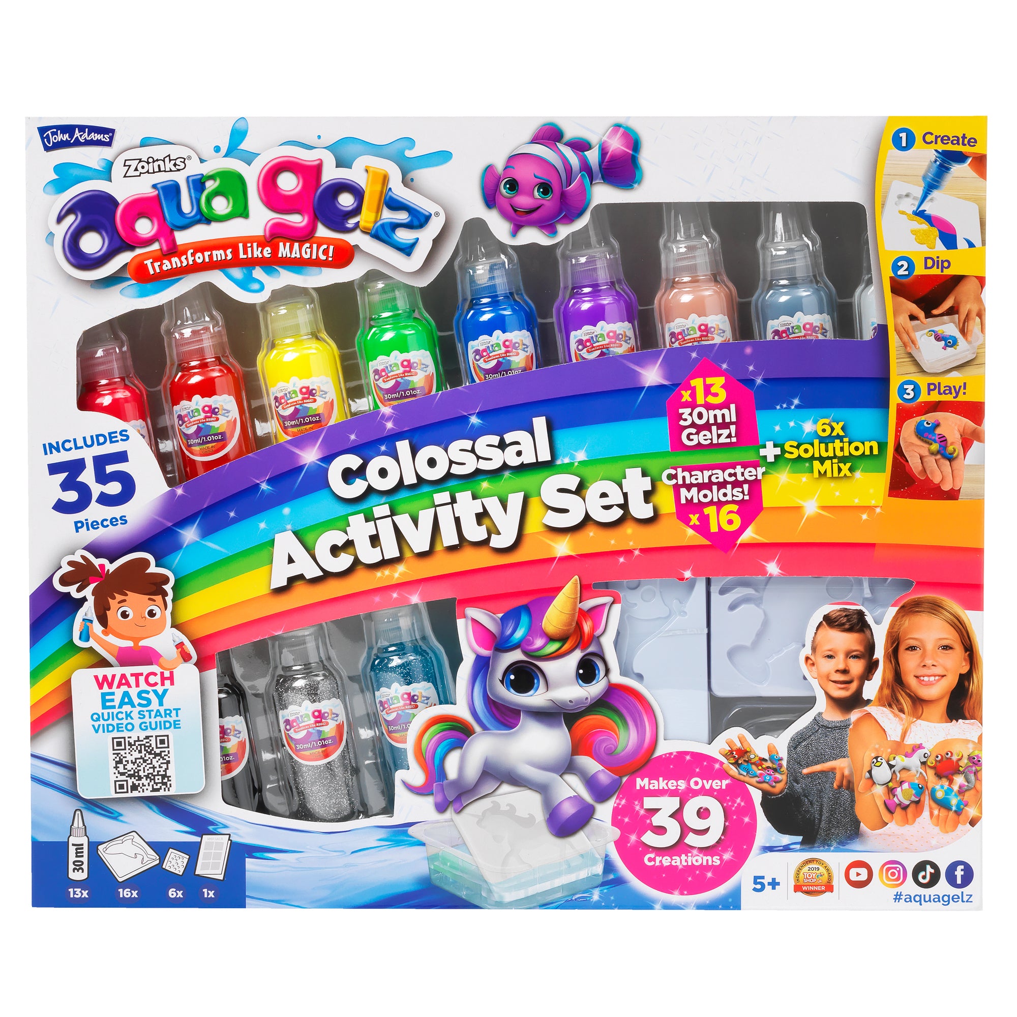 Aquagelz Colossal Activity Set