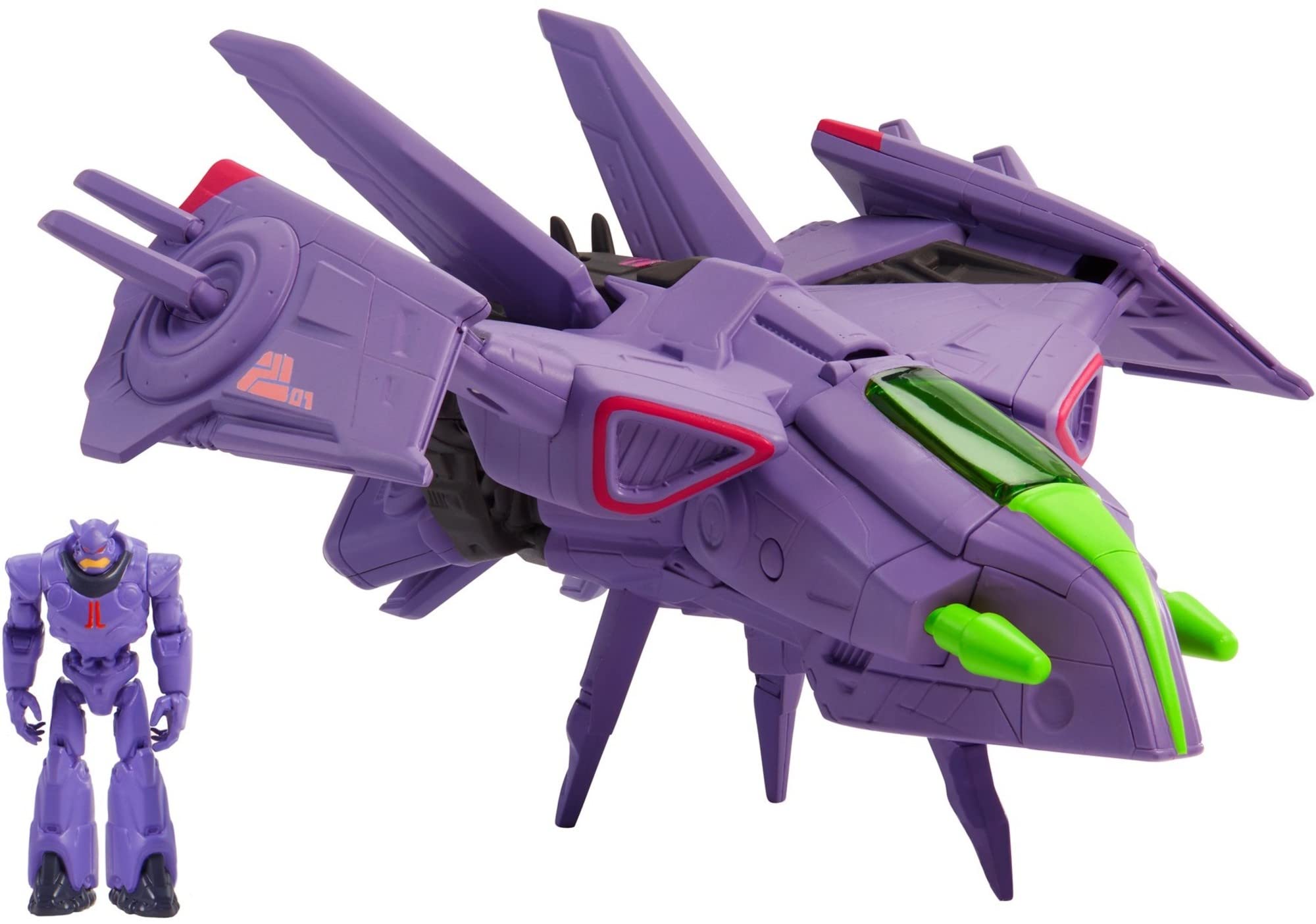 Disney Pixar Lightyear Hyperspeed Series Zurg Fighter Ship & Zurg