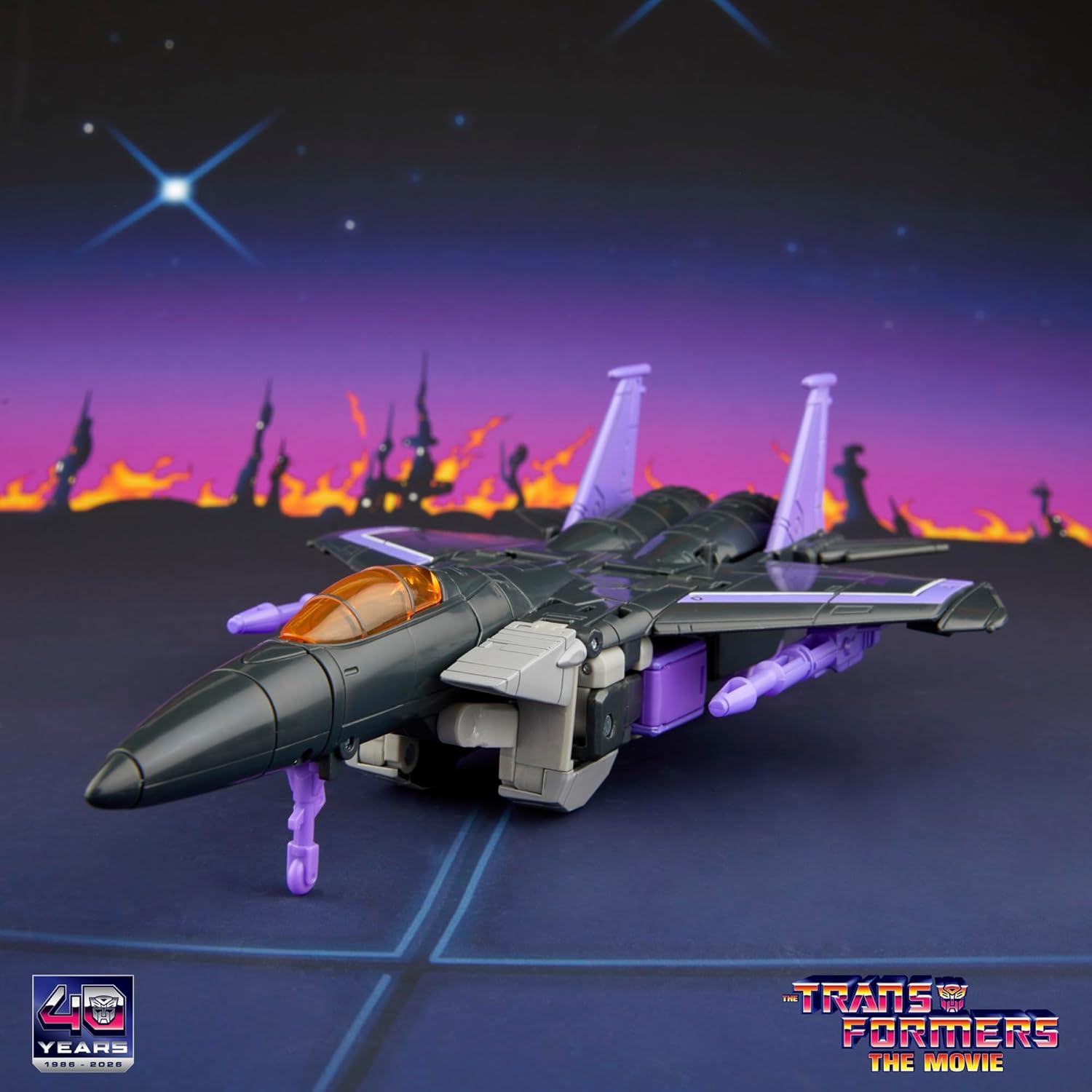 Transformers Studio Series Transformers: The Movie Skywarp Voyager Class 16.5-Cm Converting Action Figure