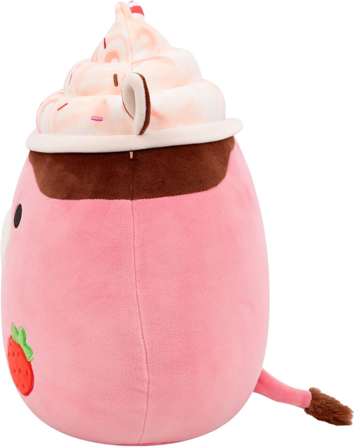 Squishmallows Original 12-Inch Rishi The Strawberry Milkshake Cow