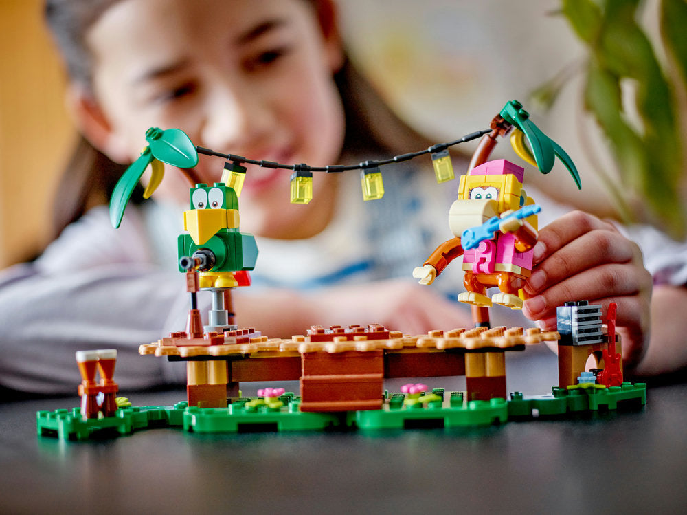 Lego® Super Mario™ Dixie Kong’s Jungle Jam Expansion Set 71421 Building Toy Set (174 Pieces)