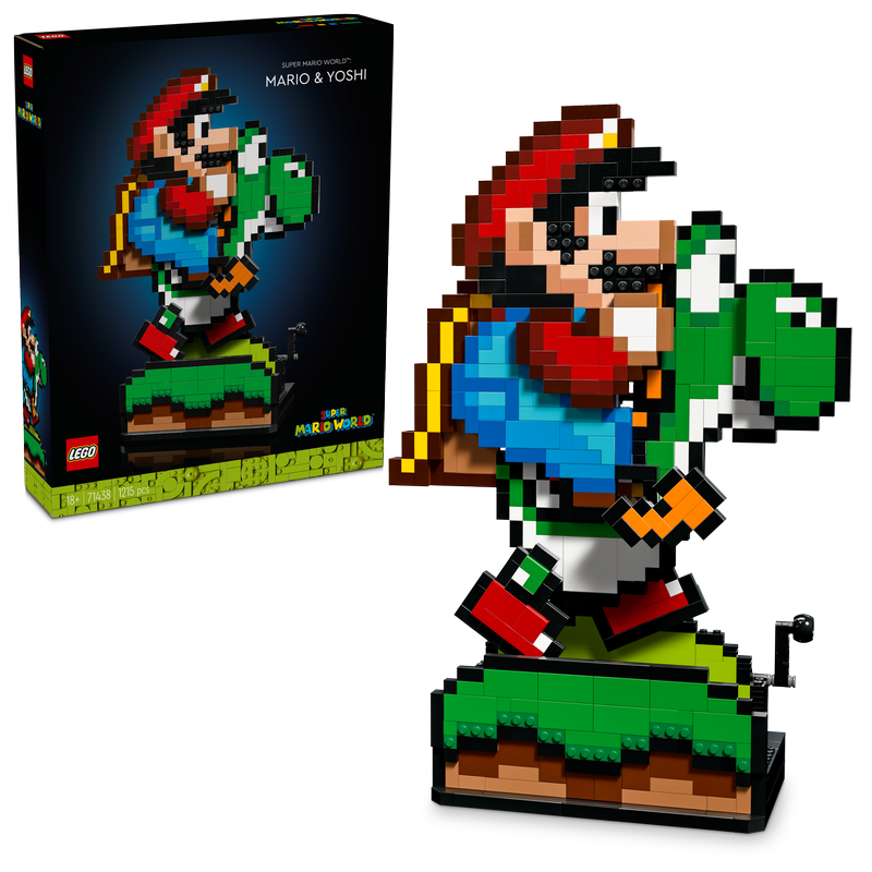 Lego® Super Mario™ Super Mario World™: Mario & Yoshi 71438