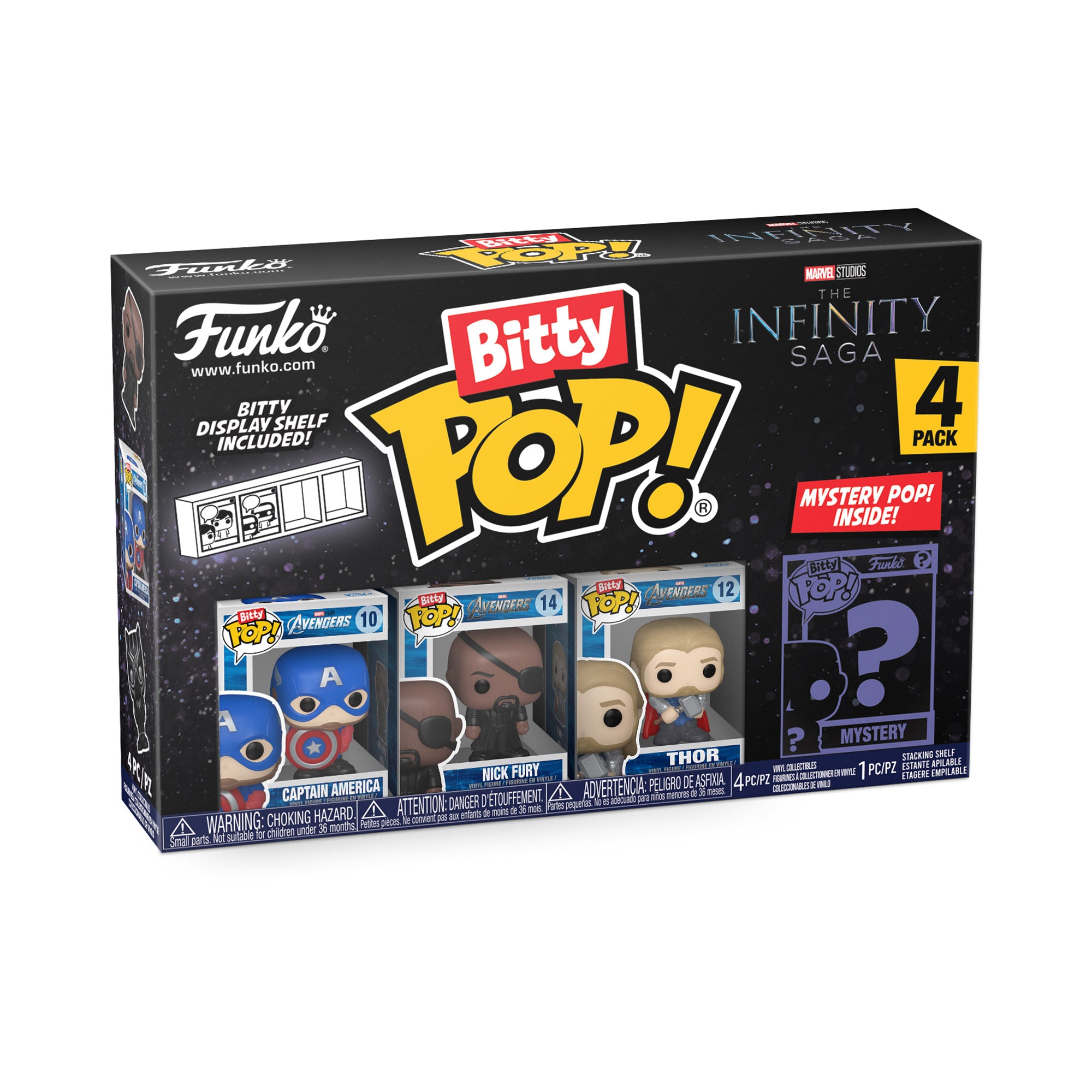 Funko Bitty Pop! 4-Pack: The Avengers Classics Display Assortment