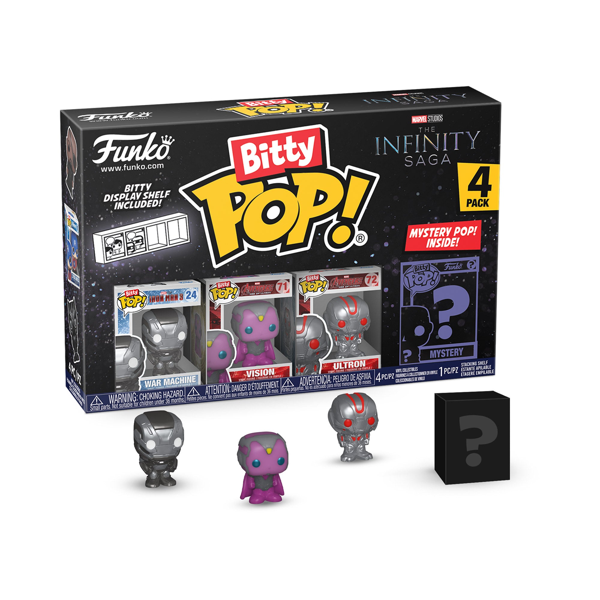 Funko Bitty Pop! 4-Pack: The Avengers Classics Display Assortment