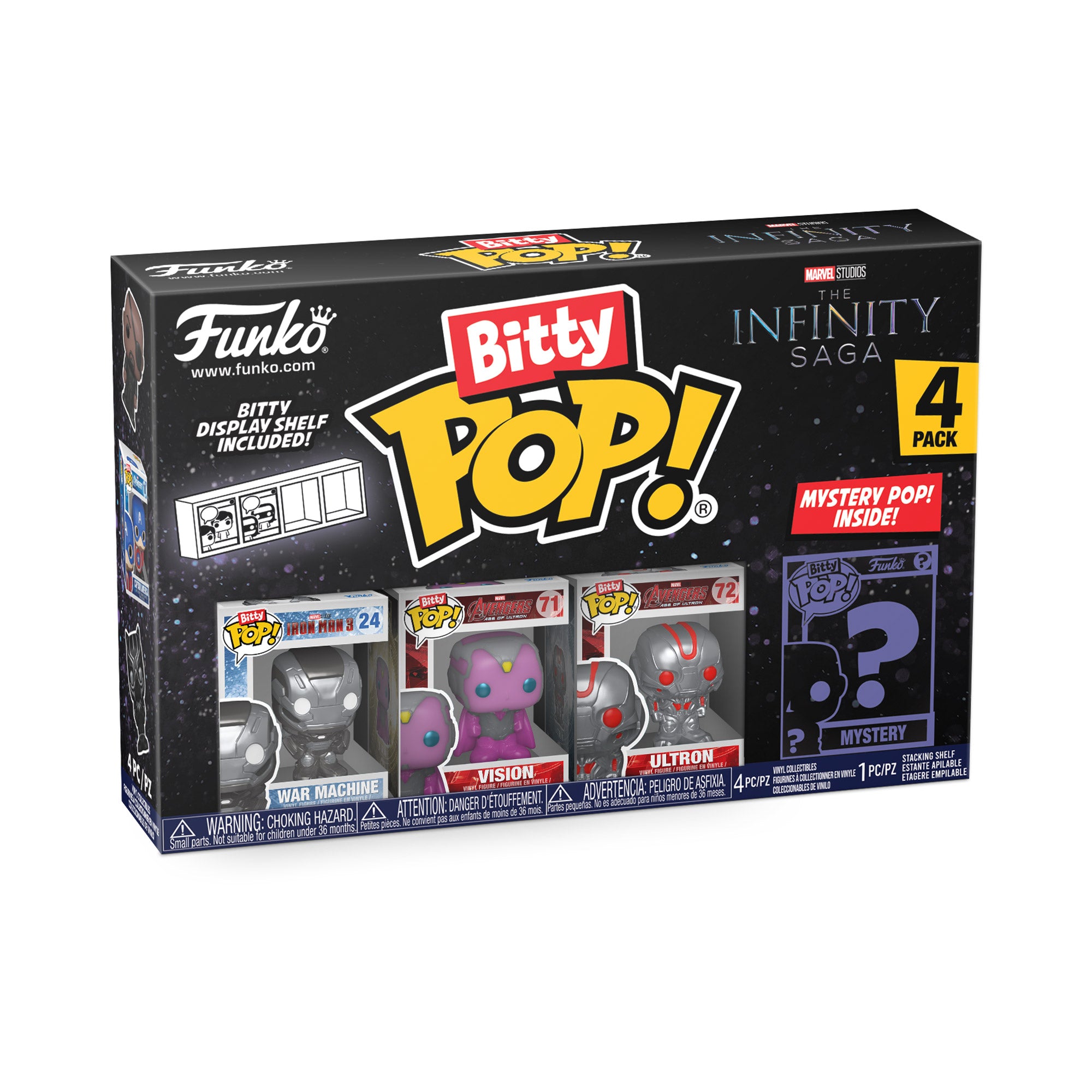 Funko Bitty Pop! 4-Pack: The Avengers Classics Display Assortment