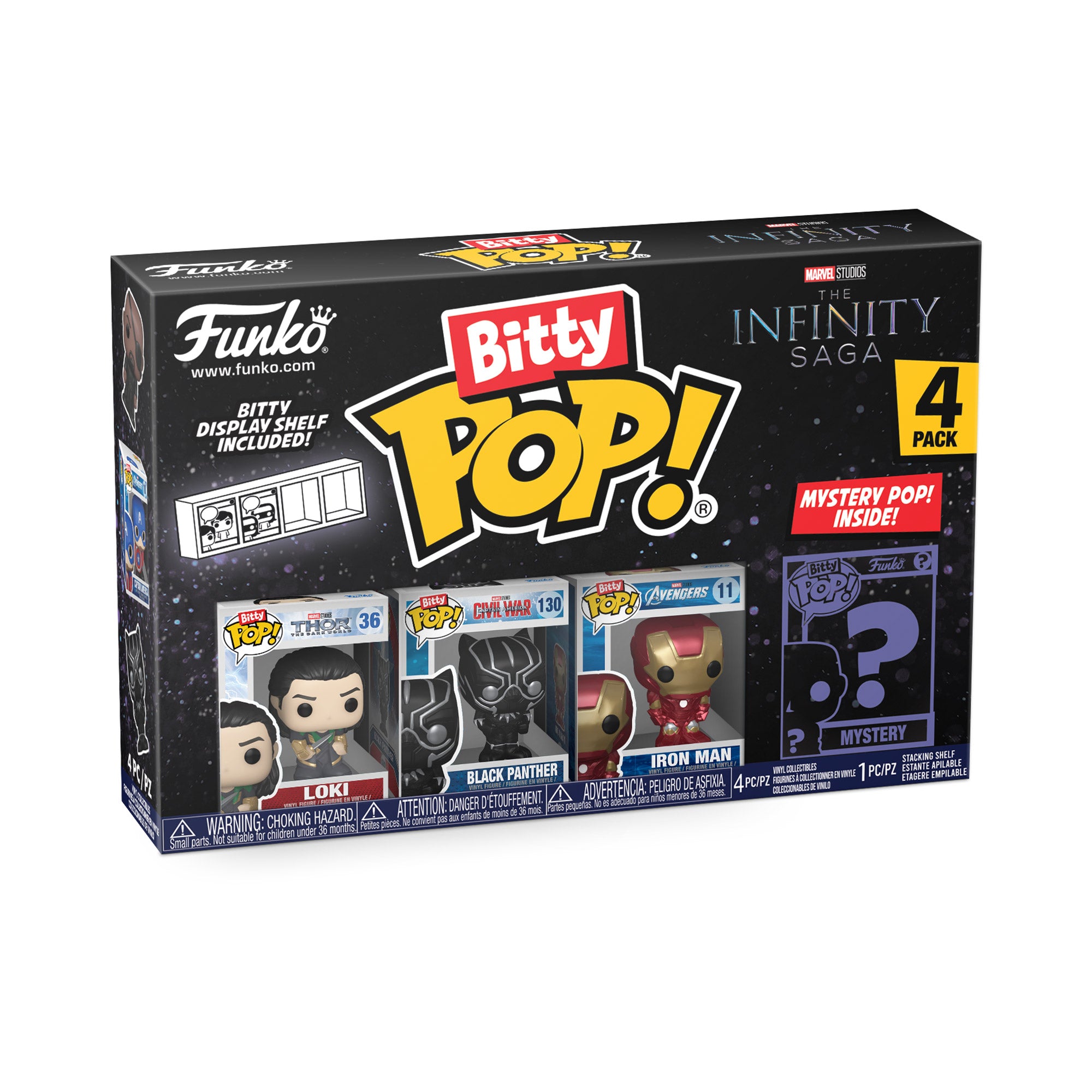 Funko Bitty Pop! 4-Pack: The Avengers Classics Display Assortment