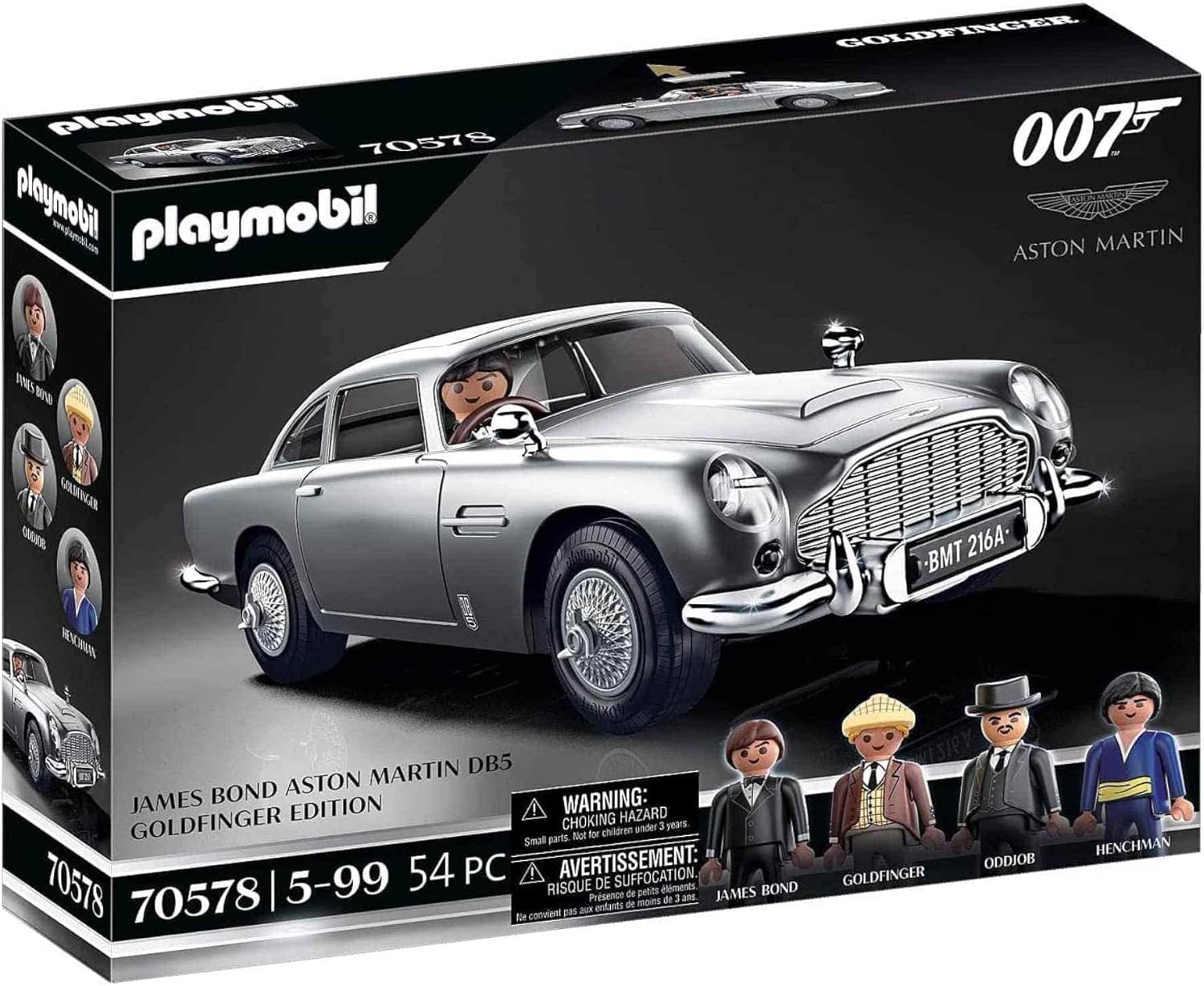 Playmobil 70578 James Bond Aston Martin Db5-Goldfinger Edition