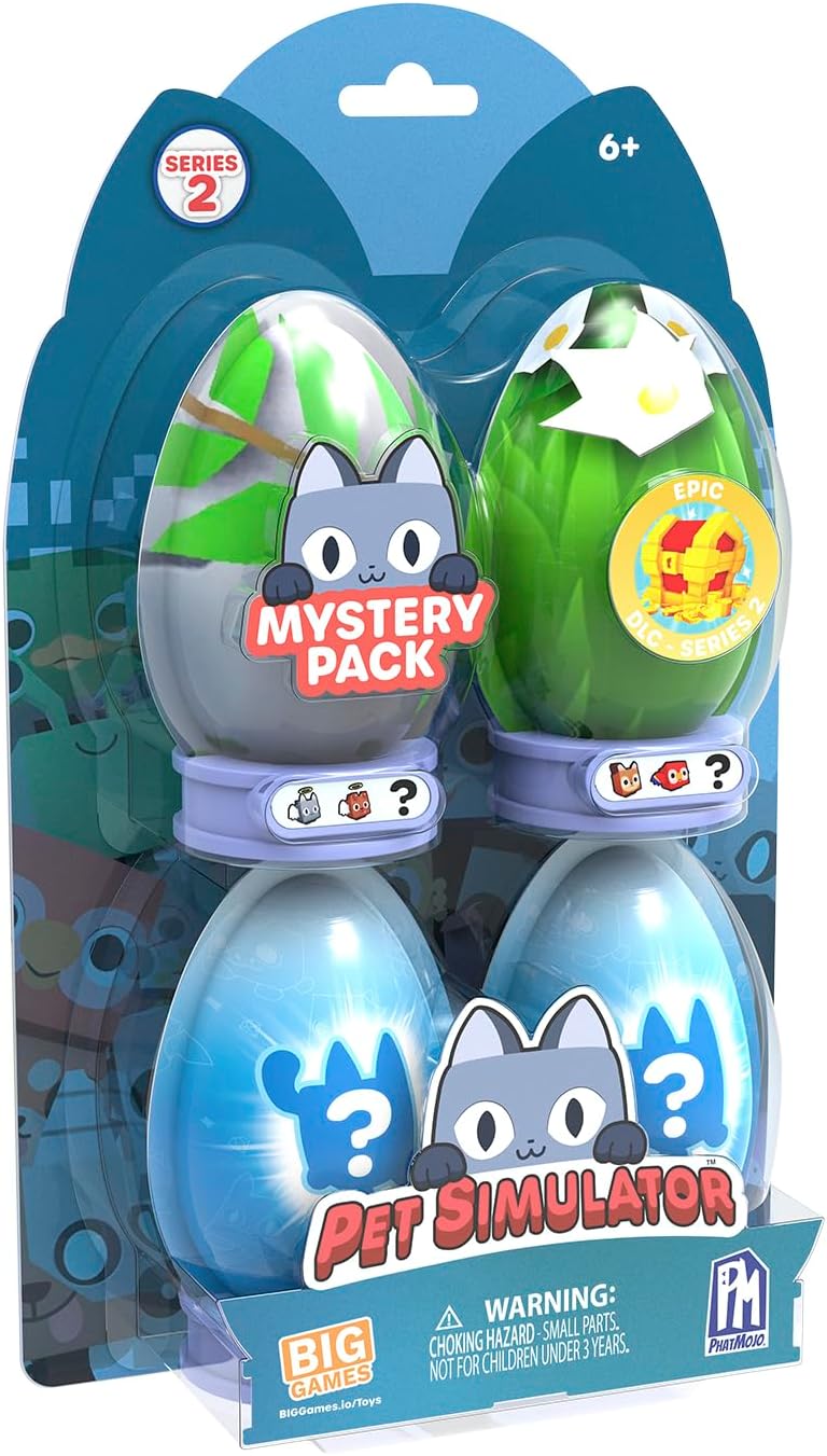 Pet Simulator S2 Mystery Pets 4 Pack Egg