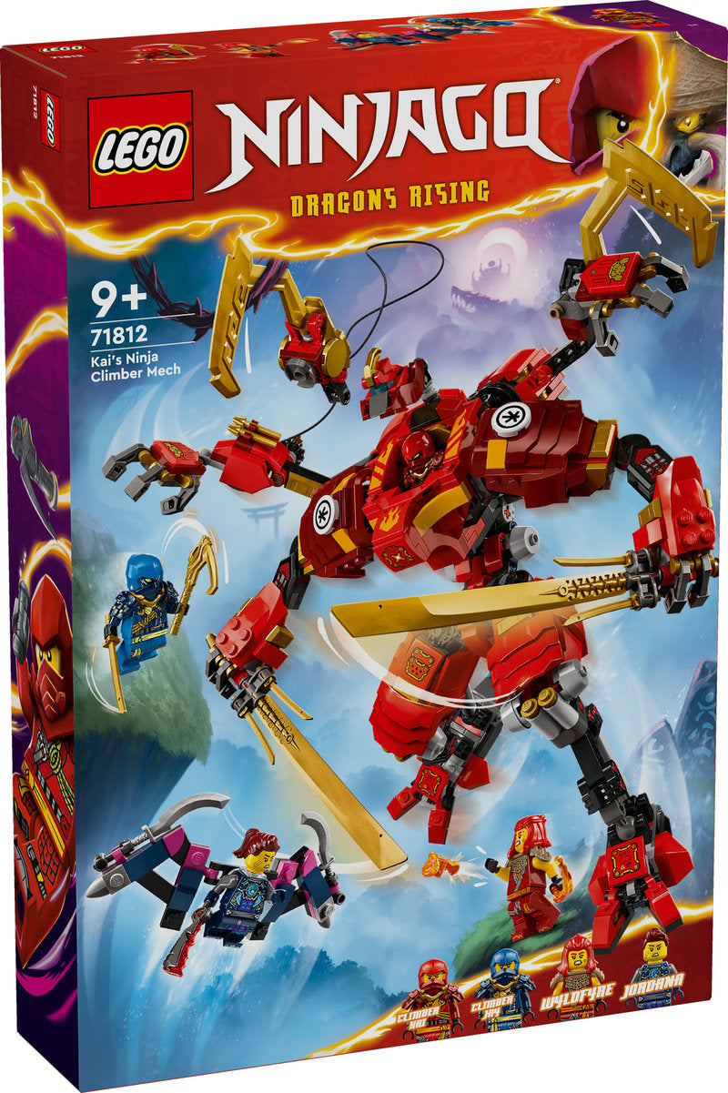 Lego® Ninjago® Kai’s Ninja Climber Mech Toy Set 71812