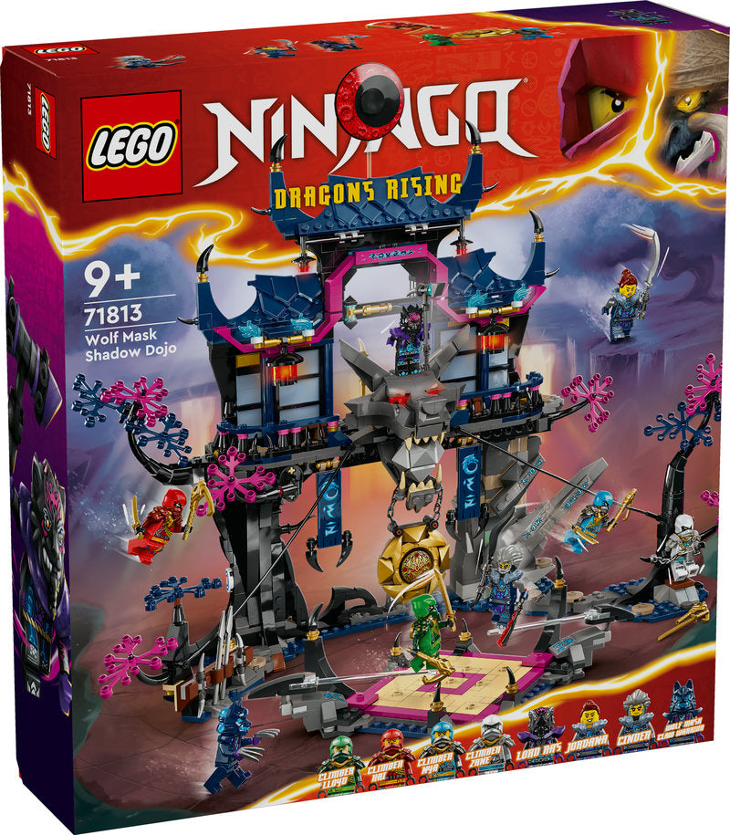 Lego Ninjago Wolf Mask Shadow Dojo Ninja 71813