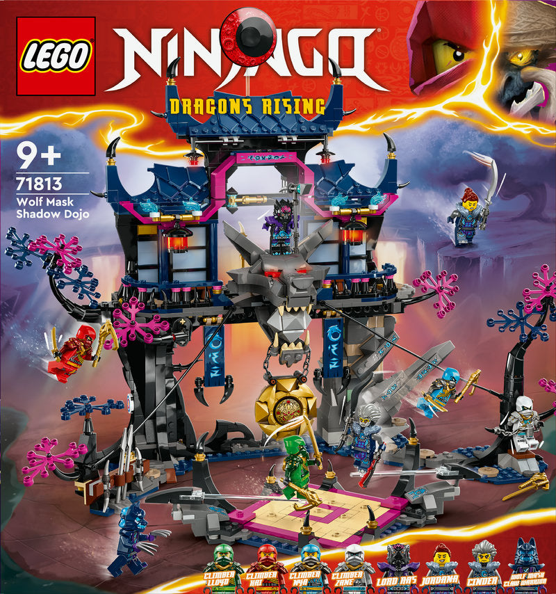 Lego Ninjago Wolf Mask Shadow Dojo Ninja 71813