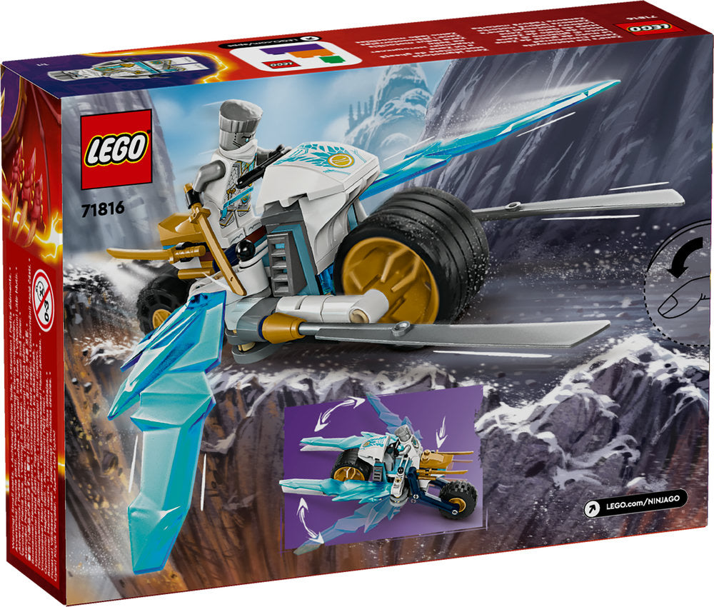 Lego® Ninjago® Zane’s Ice Motorcycle Toy Set 71816