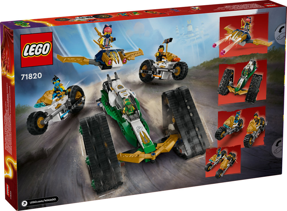 Lego® Ninjago® Ninja Team Combo Vehicle 4-In-1 Toy 71820