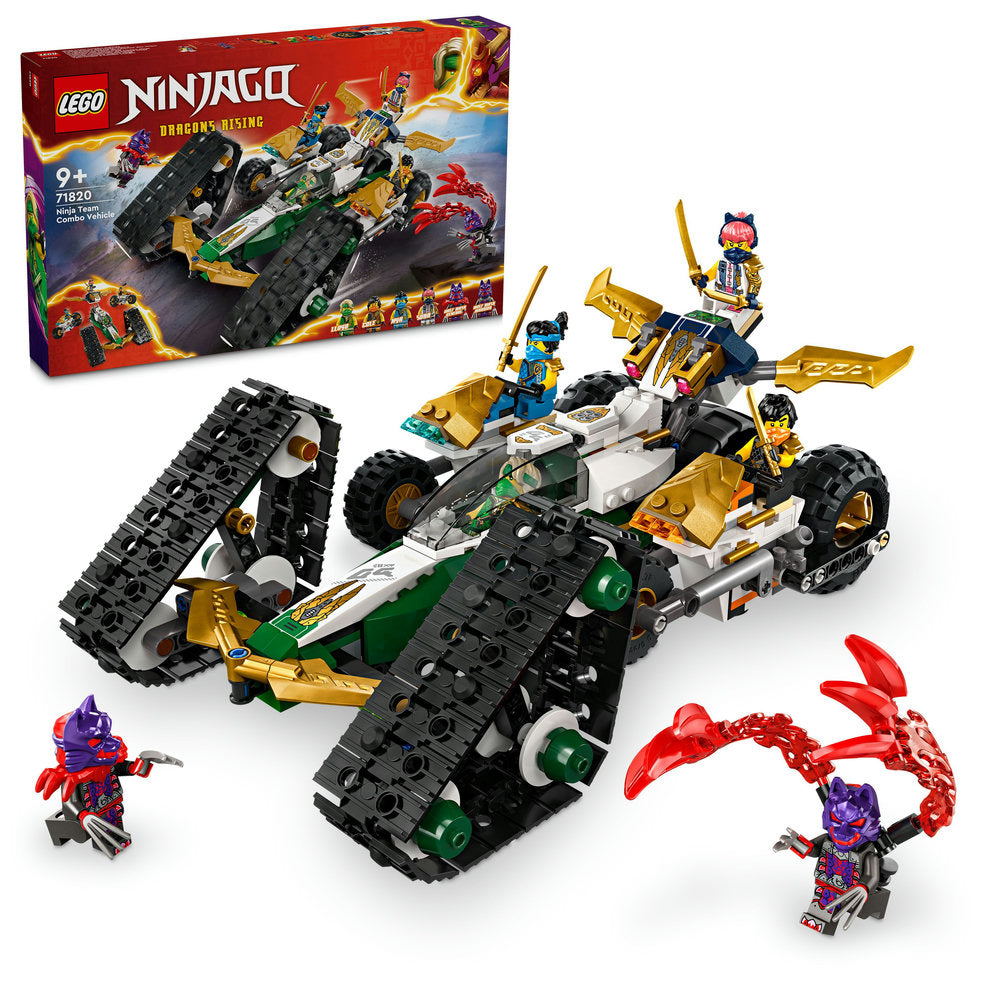Lego® Ninjago® Ninja Team Combo Vehicle 4-In-1 Toy 71820