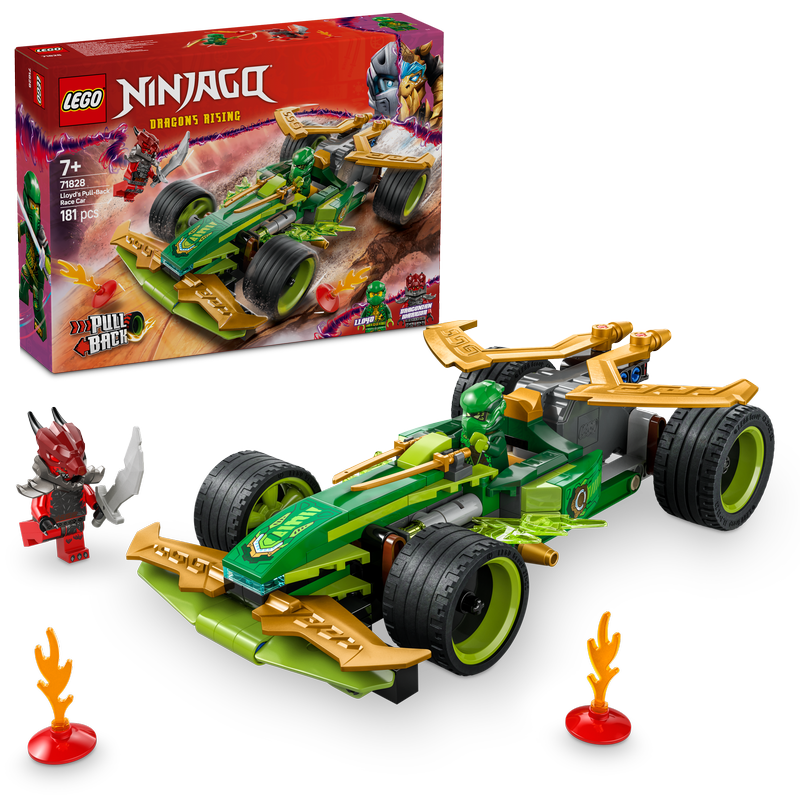 Lego® Ninjago® Lloyd’s Pull-Back Race Car 71828