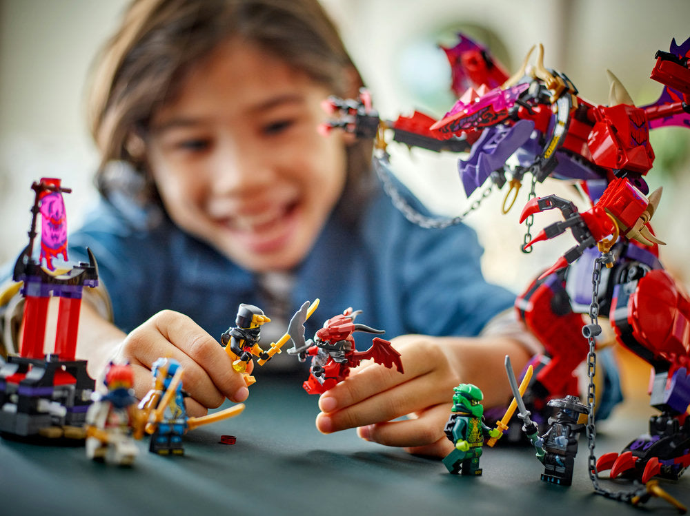 Lego Ninjago Thunderfang Dragon Of Chaos Set 71832