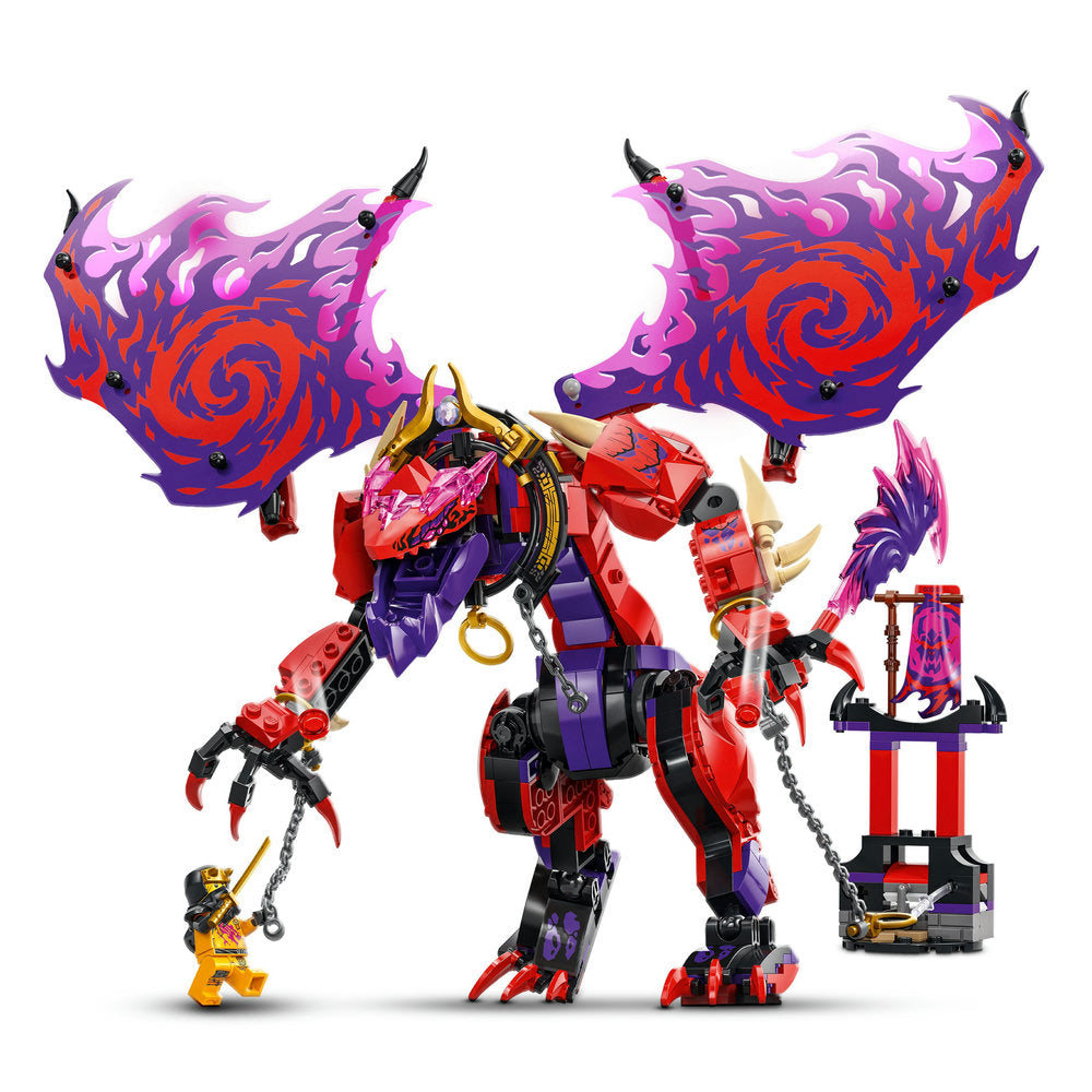 Lego Ninjago Thunderfang Dragon Of Chaos Set 71832