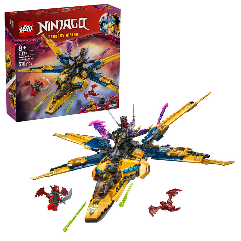 Lego® Ninjago® Ras And Arin’s Super Storm Jet  71833