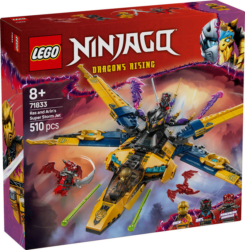 Lego® Ninjago® Ras And Arin’s Super Storm Jet  71833
