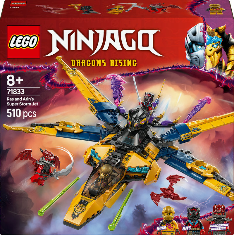 Lego® Ninjago® Ras And Arin’s Super Storm Jet  71833