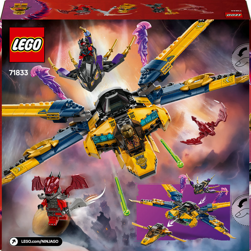 Lego® Ninjago® Ras And Arin’s Super Storm Jet  71833