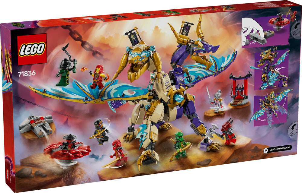 Lego Ninjago Arc Dragon Of Focus Ninja Toy Set 71836