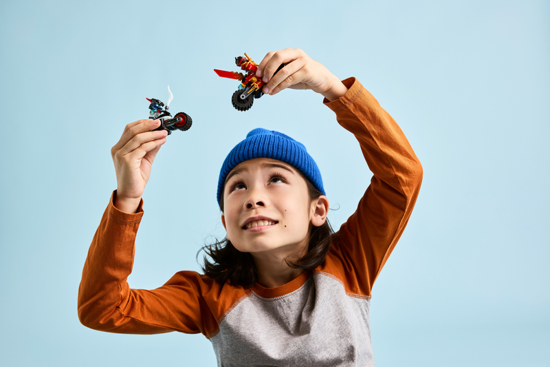 Lego® Ninjago® Kai’s Motorcycle Speed Race Playset With 2 Ninja Bike Toys 71838