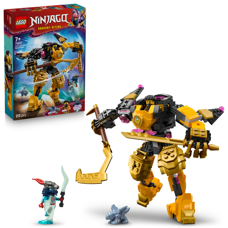 Lego® Ninjago® Arin’s Spinjitzu Battle Mech Toy Set 71839