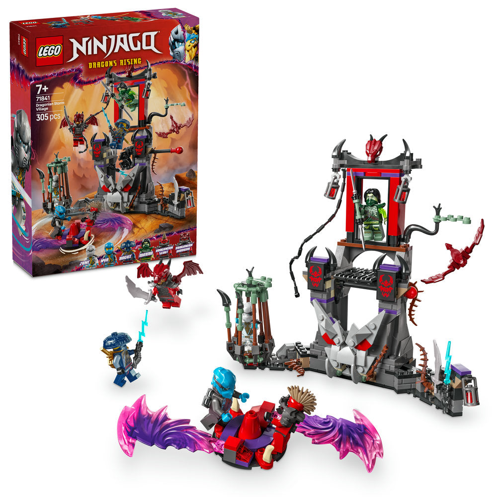 Lego Ninjago 71841 Dragonian Storm Village Set