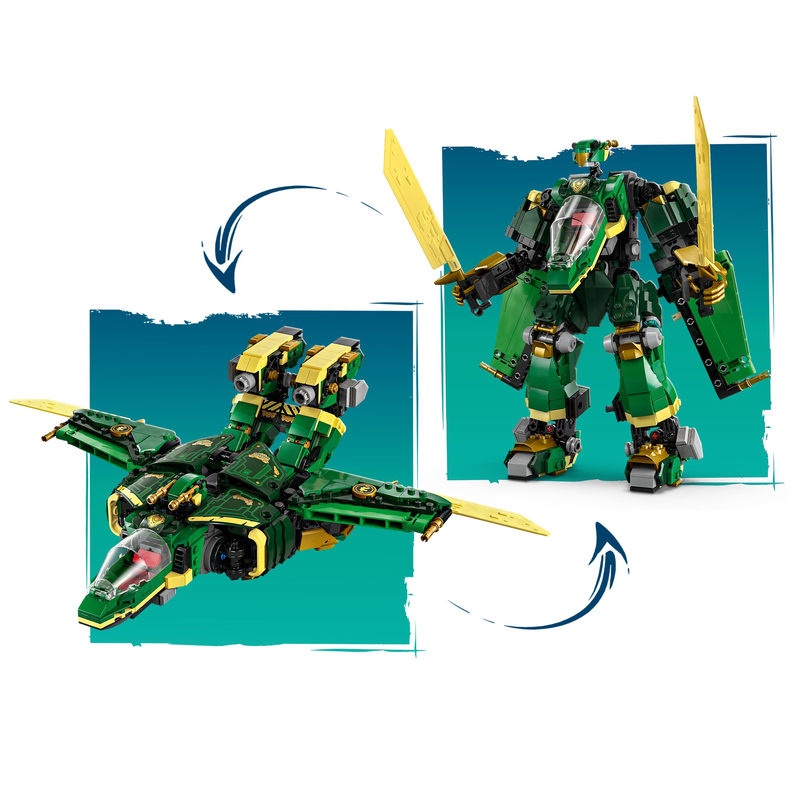 Lego® Ninjago® Lloyd’s Jet Mech Ninja Toy Building Kit 71845