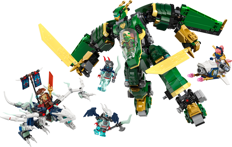 Lego® Ninjago® Lloyd’s Jet Mech Ninja Toy Building Kit 71845