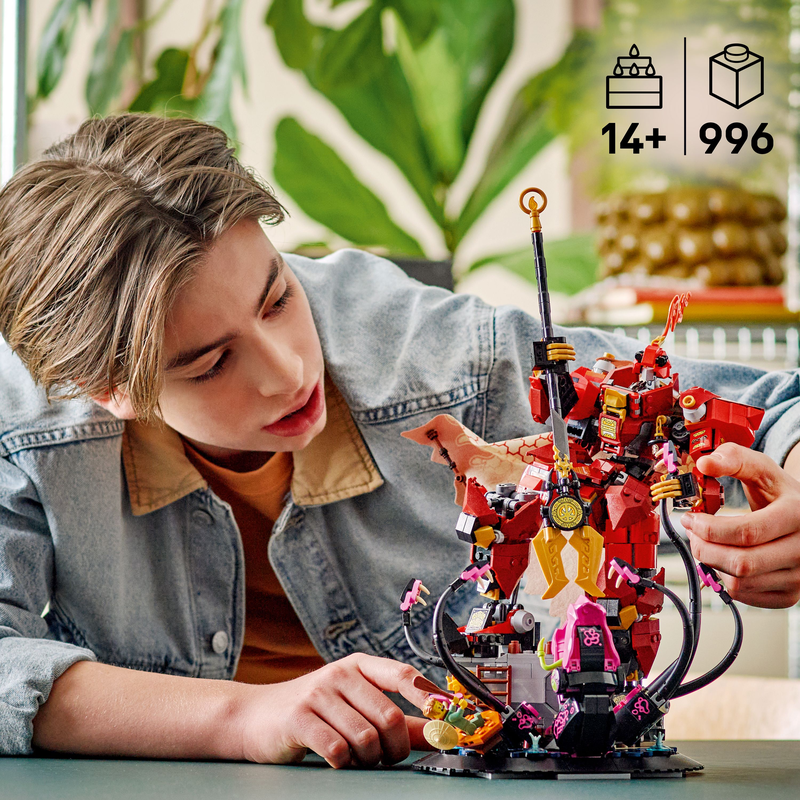 Lego® Ninjago® The Fire Knight Mech Building Kit 71846