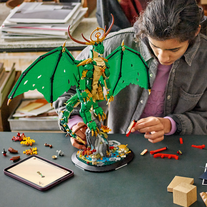 Lego® Ninjago® The Guardian Dragon Display Building Kit 71847