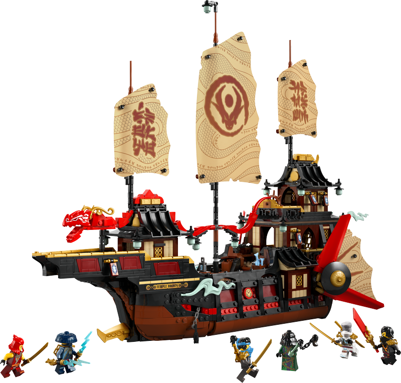 Lego® Ninjago® The Temple Bounty Ship Toy Building Kit 71848