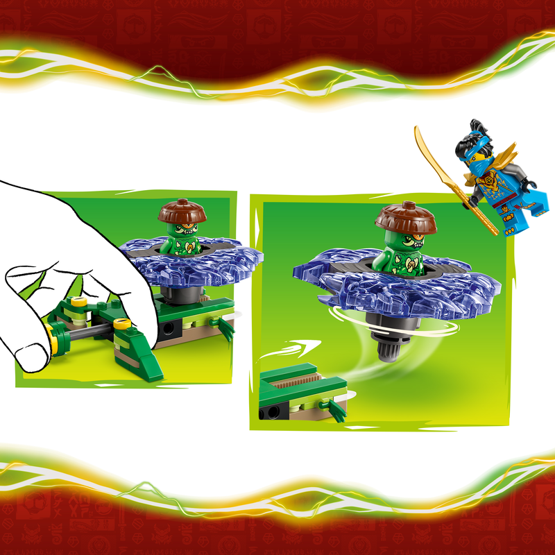 Lego® Ninjago® Nya Vs. Mutation Monster Spinner Toy 71849