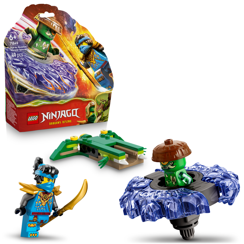 Lego® Ninjago® Nya Vs. Mutation Monster Spinner Toy 71849