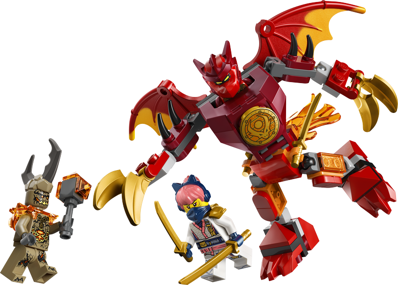 Lego® Ninjago® Kai’s Dragon Mech Battle Pack, Mech Toy 71851