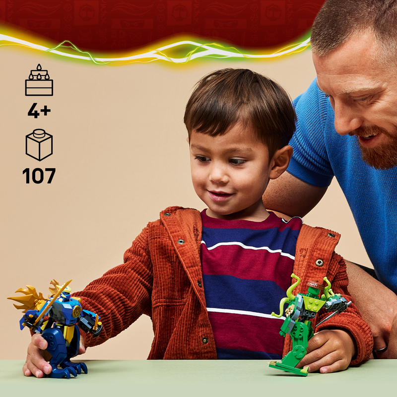 Lego Ninjago Jay’s Dragon Mech Fight Ninja Toy 71853