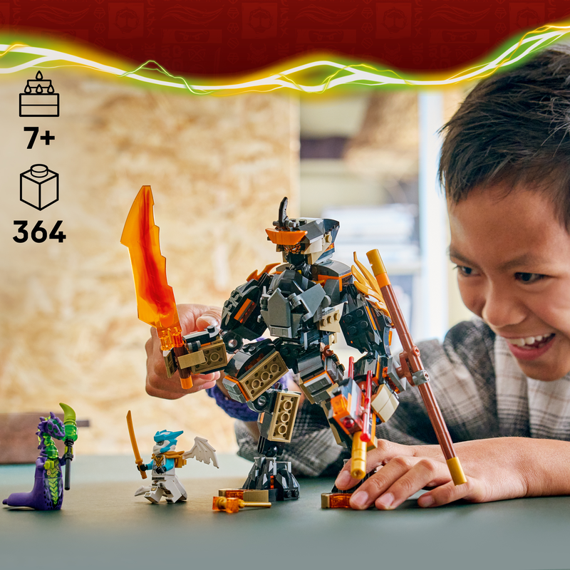Lego® Ninjago® Cole’s Mission Mech & Dragon Zane Toys 71854
