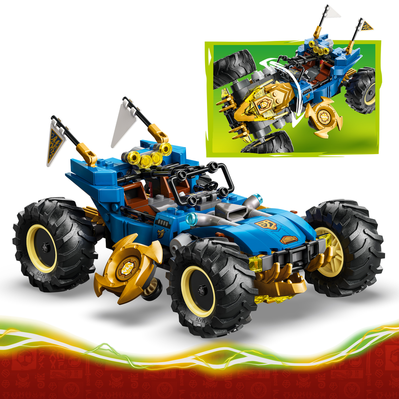 Lego® Ninjago® Jay’s Transforming Car Racing Toy 71856