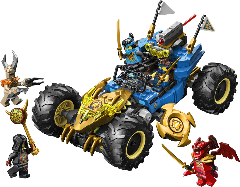 Lego® Ninjago® Jay’s Transforming Car Racing Toy 71856