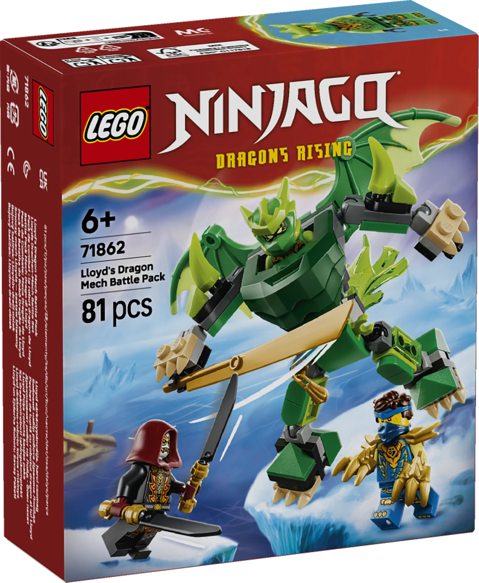 Lego Ninjago Lloyd’s Dragon Mech Battle Pack 71862