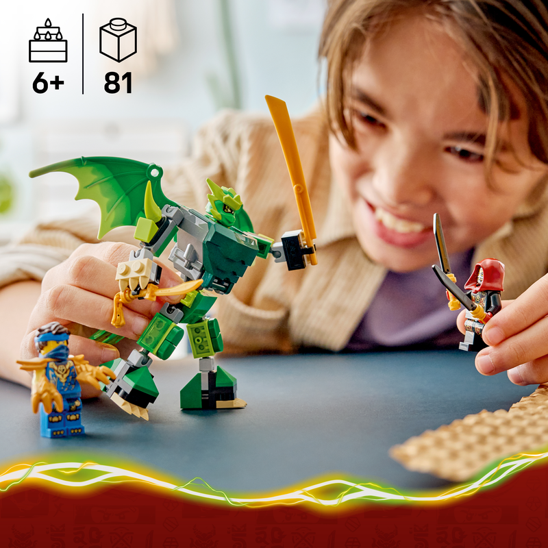 Lego Ninjago Lloyd’s Dragon Mech Battle Pack 71862